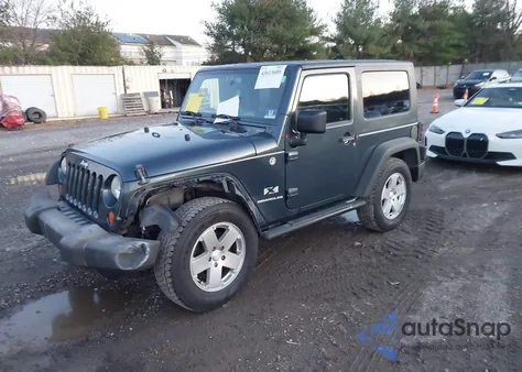 2007 Jeep Wrangler X z USA, uszkodzony, nr VIN 1J4FA24187L231978